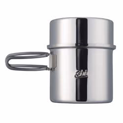 ESBIT Edelstahl Topf, Pot, Stainless steel, 1 L, Stainless steel, Stainless steel, Stainless steel
