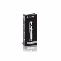 Mystim Funky Fella Fantasy dildo Anal sex, Vaginal sex Metallic Aluminium 130 mm 2.6 cm