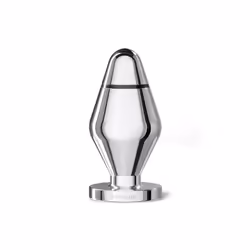Mystim John L, Butt plug, Silver, Metal, 1 pc(s), 1 year(s), 5 cm