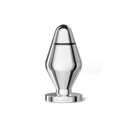 Mystim John L Butt plug Silver Metal 1 pc(s)