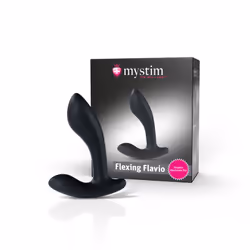 Mystim Flexing Flavio Prostate massager Black Silicon 1 pc(s)