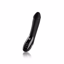 Mystim Tickling Truman, Rabbit vibrator, Vaginal stimulation, Black, Silicone, Curved, Ambidextrous