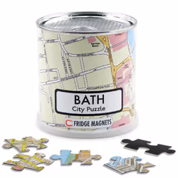 Extragoods Bath city puzzle magnets, 100 pc(s), City, 4 yr(s)