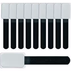 Label-the-cable MINI, Synthetic, Black, 90 mm, 11 mm, 3 mm, 10 pc(s)