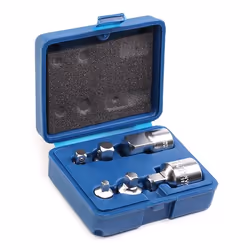 KUNZER 7AAS06 Increasing / Reducing Adapter Set, ratchet 6 1/2, 1/4, 3/8, 3/4