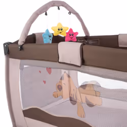 TecTake 400466 baby carry cot Brown