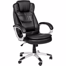 TecTake 400578, Polyurethane, Black