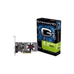 Gainward 426018336-4085, GeForce GT 1030, 2 GB, GDDR4, 64 bit, 4096 x 2160 pixels, PCI Express 3.0