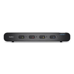 Belkin F1DN104C-3EA KVM switch Rack mounting Black