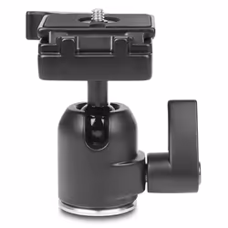 Mantona 18008 tripod head Black Universal Ball