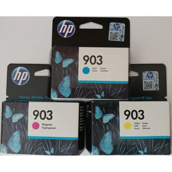 HP 903 Cyan Magenta & Yellow Original Ink Cartridge for HP Officejet 6950, HP Officejet Pro 6960 6970