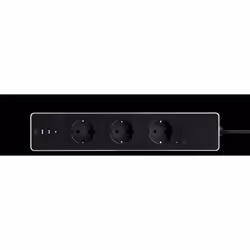 Eve Energy Strip Black, White 3 AC outlet(s) 120-230 V 1.9 m