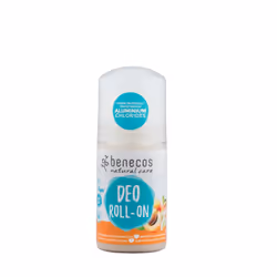 Benecos Vegan Apricot & Elderflower Natural Deodorant Roll On 50ml