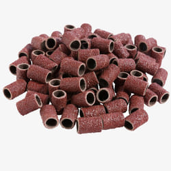 AREBOS 100 Bands Nail | Sanding Grit | Abrasive Caps | Abrasive Belts | Nail Grit 100/120