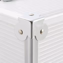 Arebos 4260199751060 makeup/manicure case Silver - Additional view 4