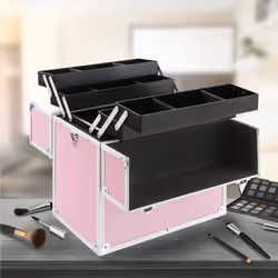 Arebos 4260199751084 makeup/manicure case Pink - Additional view 7
