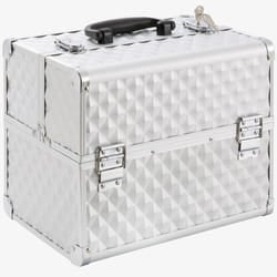 Arebos 4260199751091 makeup/manicure case Silver