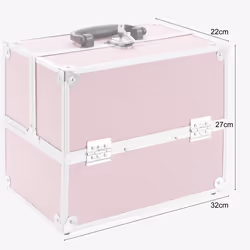 Arebos 4260199751145 makeup/manicure case Pink