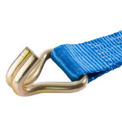 AREBOS 4 x ratchet tie down straps 6 m x 50mm Lashing Strap Cargo Trailer 5 T - Blue