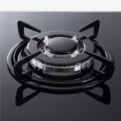 Arebos AR-HE-GH70CM Black Built-in 70 cm Gas 5 zone(s)