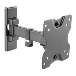 S3811 Monitor TV Wall Bracket Flat Tilt Swivel 13-27 Inch VESA 75x75 100x100 Universal LCD LED Screen Mount Black