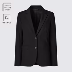 Uniqlo Japan Stretch Tailored Jacket  Set Up  Xl - 69 NAVY/66