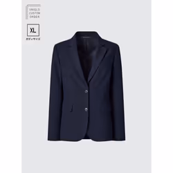 Uniqlo Japan Stretch Tailored Jacket  Set Up  Xl - 69 NAVY/64