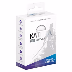 ULTIMATE GUARD Katana Sleeves Standard Size, Card sleeve, White, 100 pc(s)