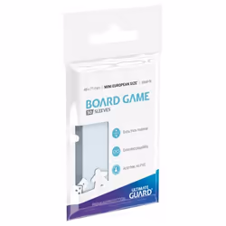 ULTIMATE GUARD Board Game Sleeves Mini European Board Game, Card sleeve, 50 pc(s)