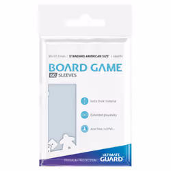 ULTIMATE GUARD Board Game Sleeves Standard American Board Game Card sleeve