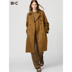Uniqlo Japan Trench Coat - 34 BROWN/M