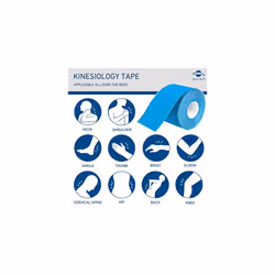 Kinesiology Mixed Set of 3 Units from axion Germany | Different Waterproof Colours | Skin-Friendly Elastic Self-Adhesive Bandage Physio Tape | Ideal