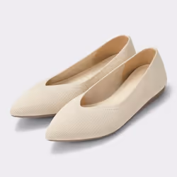 Gu By Uniqlo Washable Knit Flat Shoes - 09 BLACK/220cm