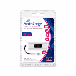 MediaRange MR914 USB flash drive 8 GB USB Type-A 3.2 Gen 1 (3.1 Gen 1) Black, Silver - Additional view 5
