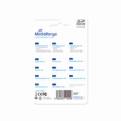MediaRange flash storage media are known for their extremely good quality and reliability. Our SDHC cards are especially suit ...