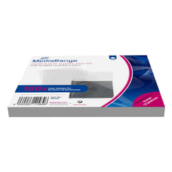 MediaRange BOX04 optical disc case Sleeve case 1 discs Transparent