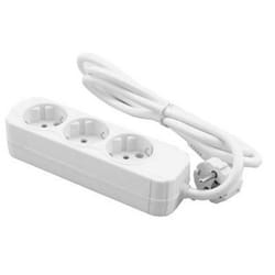 MediaRange MRCS201 power extension 1.4 m 3 AC outlet(s) Indoor White