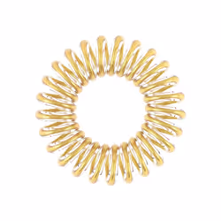 invisibobble Original Time to Shine Edition Traceless Spiral Hair Ties with Strong Grip  NonSoaking  Hair Accessories for Women  Youre Golden (Pack of