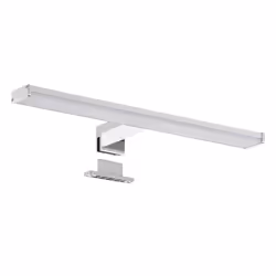 SEBSON MIRROR CAB 8W, Steel, White, Plastic, IP44, Rectangle, 45 W, 600 lm