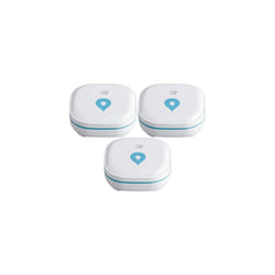SEBSON 3x Water Alarm Mini GS153, 10 year long term battery, water leak detector 60x60x24.2mm, water sensor with lithium battery