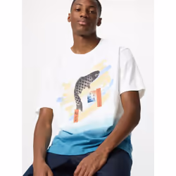 Uniqlo Japan Ukiyo E musEum Of Art  Boston Ut - 01 OFF WHITE/XXL