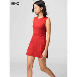 Uniqlo Japan Active Dress Sleeveless - 15 RED/XL