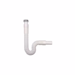 Flexible Drain Hose 13972 1 14 Inch x 32 mm SiphonOdour Trap for Washbasin Extendible from 320880 mm