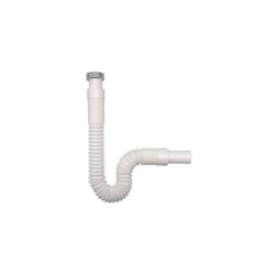 Flexible Drain Hose 13972 1 14 Inch x 32 mm SiphonOdour Trap for Washbasin Extendible from 320880 mm