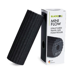 MINI FLOW - The original - Mini foam roller - Small self massage roller - Small muscle roller - black