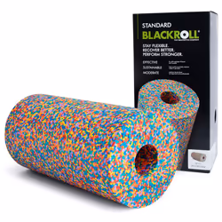 BLACKROLL Standard Fascia Roller (30 x 15 cm), Fitness Roller for Self Massage of Back and Legs, Effective Massage Roller for ...