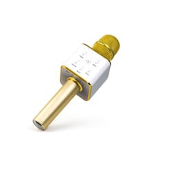 Technaxx BT-X31 Gold, White Karaoke microphone