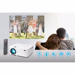 Technaxx TX-113 data projector Standard throw projector 1800 ANSI lumens 800x480 White - Additional view 8