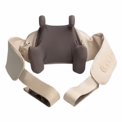 Technaxx LX-046, Kneading massage, Belly, Hand, Legs, Neck, Shoulders, Waist, Beige, Brown, Battery, 10 W, Built-in