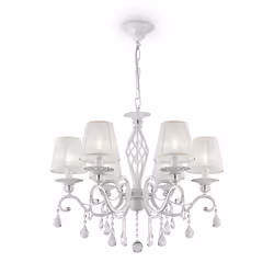 Maytoni ARM247-06-G, 6 bulb(s), E14, IP20, White